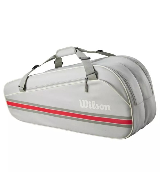 Bolsa de Tennis Wilson Team 6R Gris 1