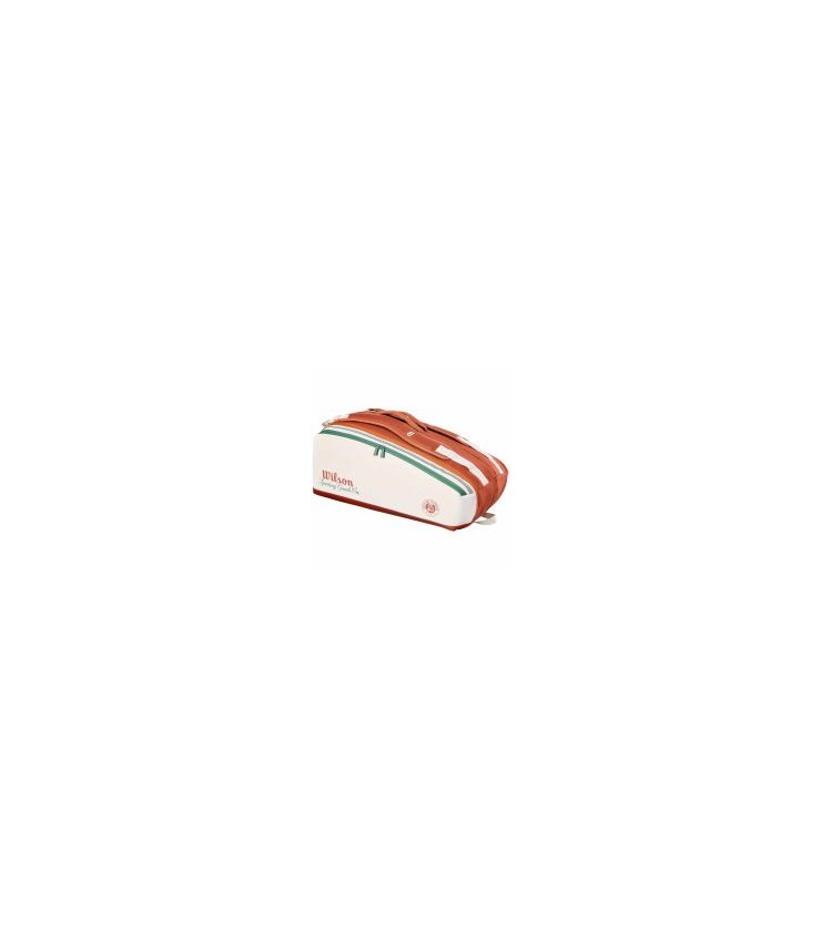 Wilson Super Tour Roland Garros 2026 9R Thermobag Crema 3