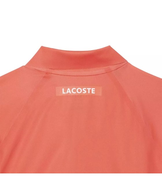 Polo de Tennis Lacoste Novak Djokovic Rouge Blanc | IPONTENNIS