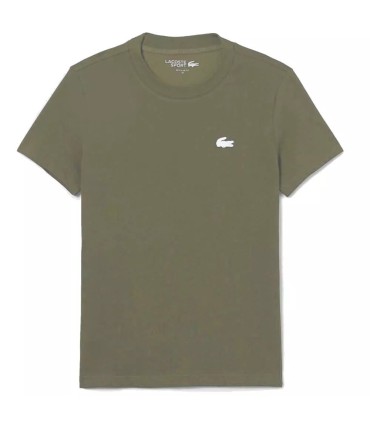 Kaki T-Shirt Lacoste Sport Damen | IPONTENNIS