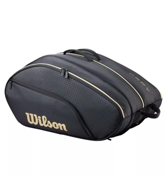 Badge Bag Wilson Defy V1 Black / Dorado 1