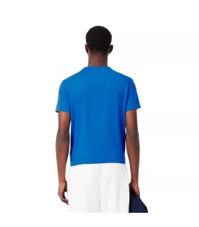 Maglietta Grafica Blu Lacoste Sport | Ipontennis