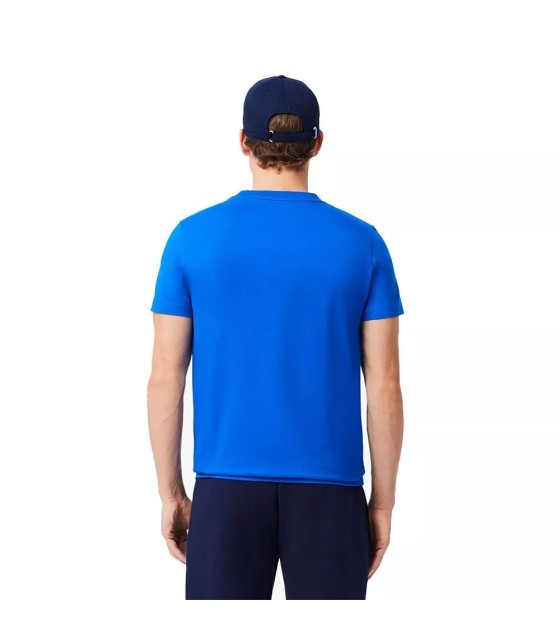 T-shirt and Cap Pack Lacoste Tennis x Novak Djokovic Blue | IPONTENNIS