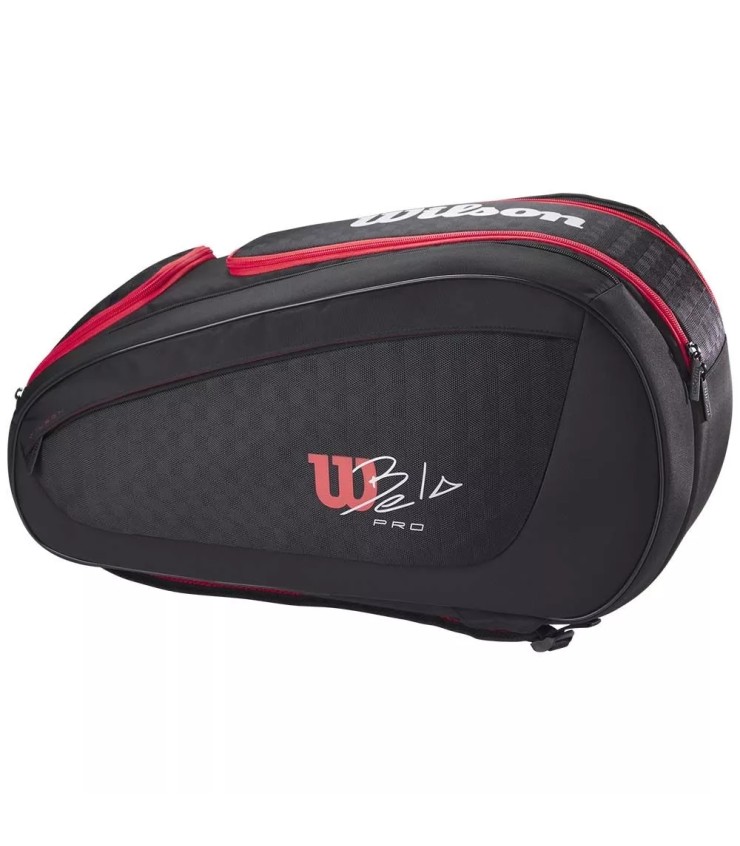 Bolsa de Pádel Wilson BELA Super Tour Negra / Roja 2