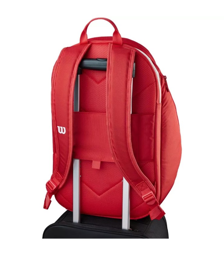 Red backpack Wilson Super Tour Padel 2