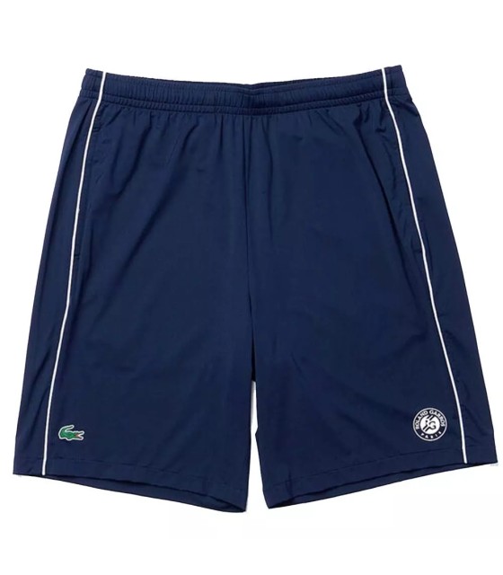Marineblaue Shorts Lacoste Sport Roland Garros