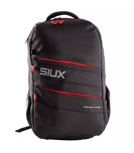 Siux electra stupa 2026 mochila preta / vermelha 2