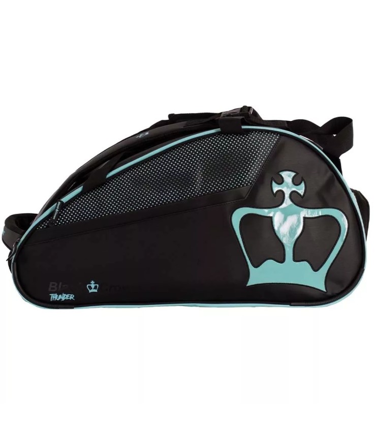 Bolsa de pádel Black Crown Thunder Negra / Turquesa 1