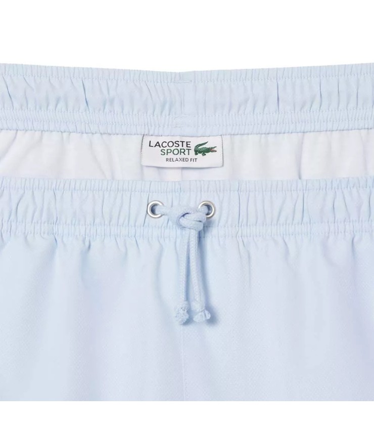 Shorts bleus clairs Lacoste Sport | IPONTENNIS