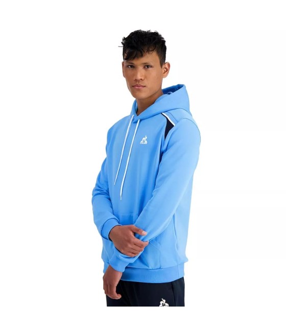 Felpa con cappuccio blu Le Coq Sportif Heritage | Ipontennis
