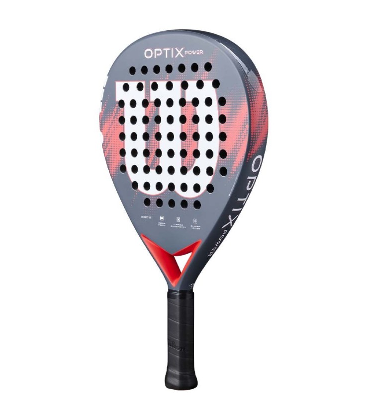 Wilson Optix Raquette V2 Puissance Rouge 3