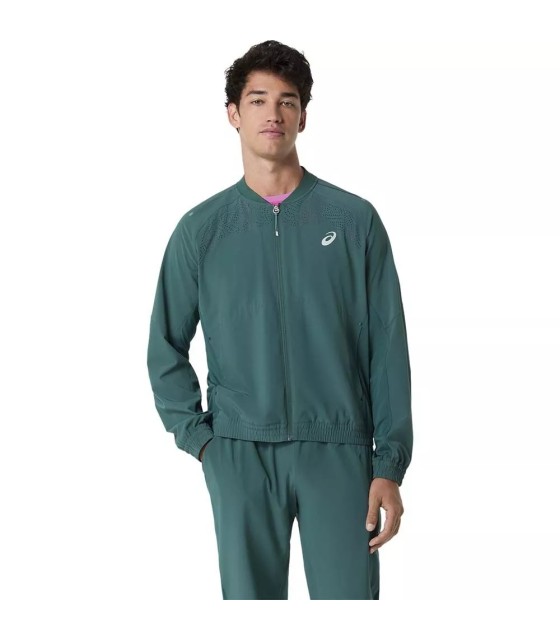 Asics Match Jacket Green 1