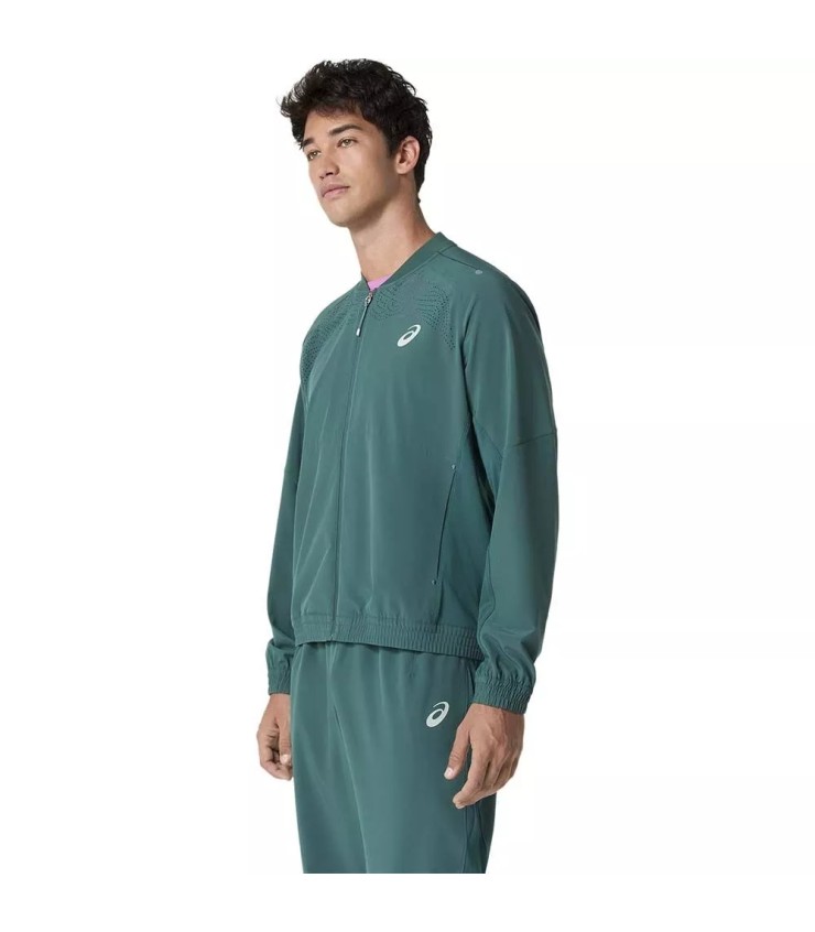 Asics Match Jacket Green 2