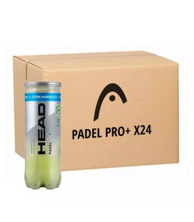 Schachtel mit 24 Bottoms 3 KugelHead Padel Pro + 1