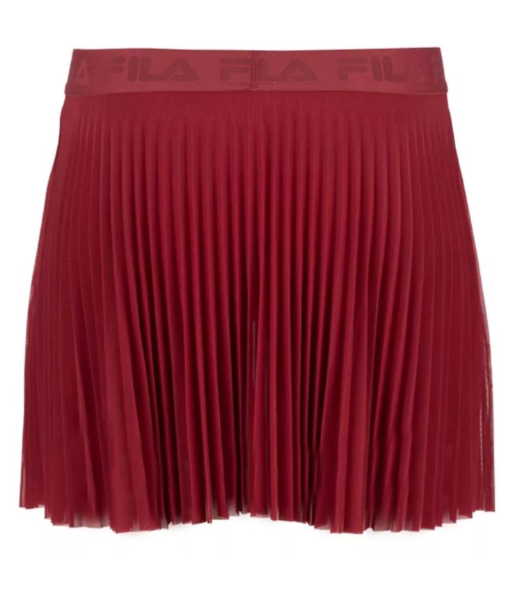 Row island skirt in Bordeaux 2