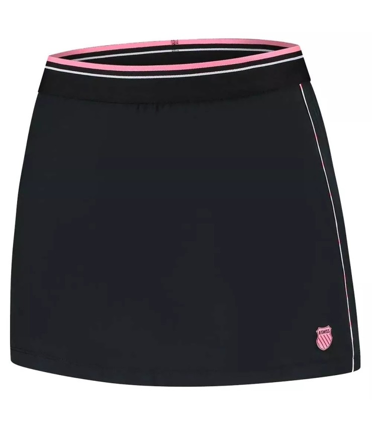 Schwarzer Rock für Frauen K-Swiss Hypercourt 6 1