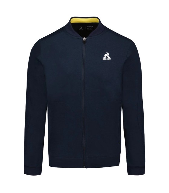 Chaqueta con cremallera Le Coq Sportif Terre Battue 83 azul marino 1
