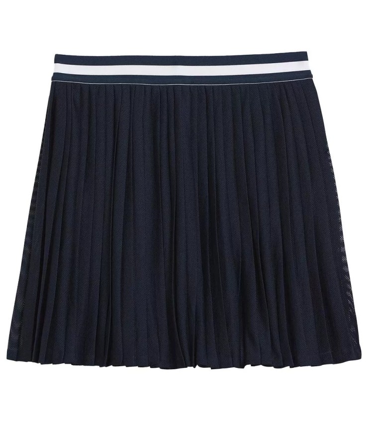 Pleated Skirt Wilson Navy Blue Team 1