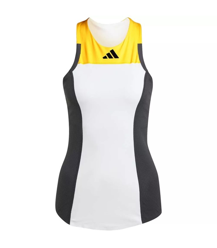 T-shirt sans manches Adidas Pro Y-3 blanc / noir / orange 1