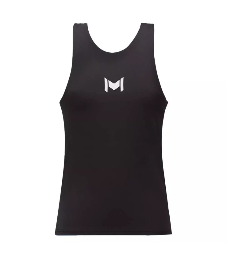 T-shirt noir sans manches Mouratoglou match 1
