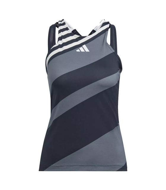 Camiseta sin mangas Adidas Y New York Pro Negra/Blanca 1