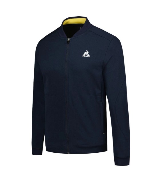 Veste zippée Le Coq Sportif Terre Battue 83 bleu marine | Ipontennis