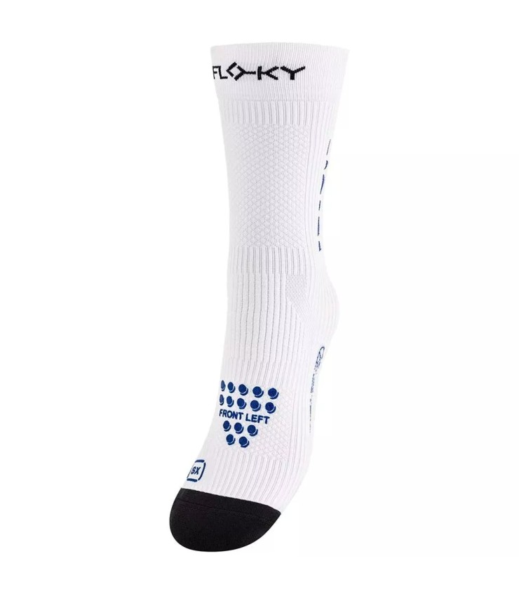 Chaussettes de compression Floky S-Mash blanc / bleu 1