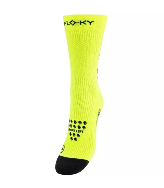Chaussettes de compression floky s-écrasée jaune 1