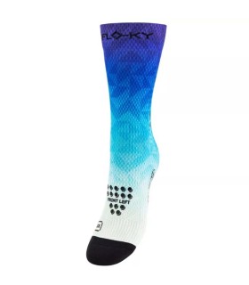 Floky S-Mash Compression Socken 3D Fantasy Bali Blau 1