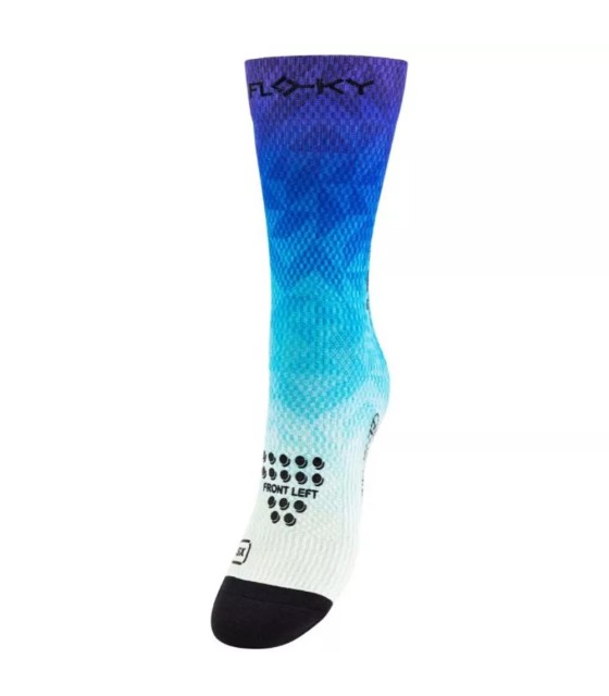 Calze a compressione Floky S-Mash 3D Fantasy Bali Blue 1