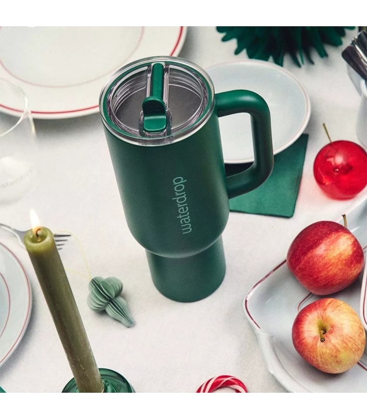 Botella Térmica Waterdrop Explorer Verde Bosque 2