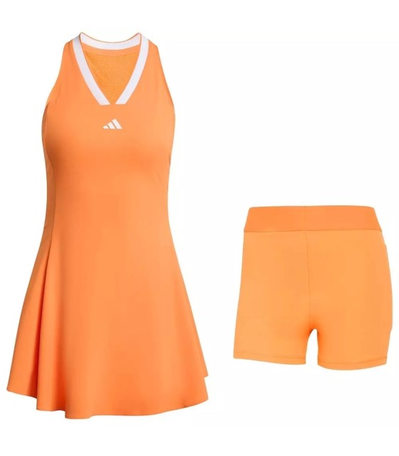 Adidas vestido tênis climacool melbourne laranja 2