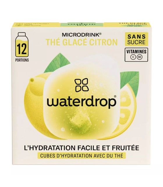 Waterdrop Eistee Zitronengetränk Micro X12 1