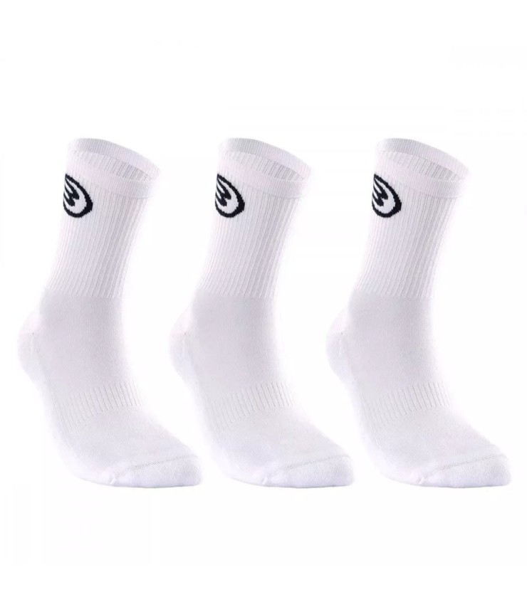 Bullpadel Socks BP252 White (3 pairs) 1