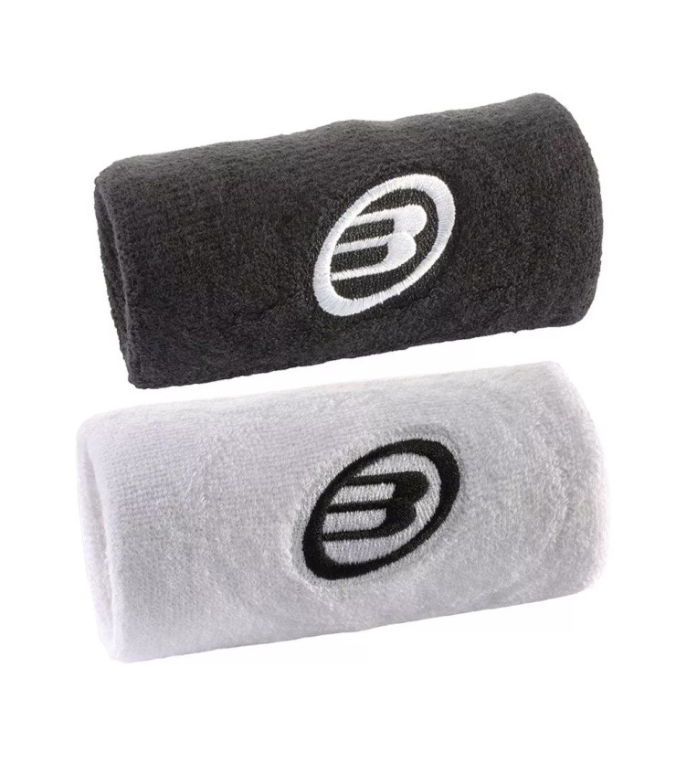 Pulseiras Bullpadel BPMU262 Branco / Preto x 2 1