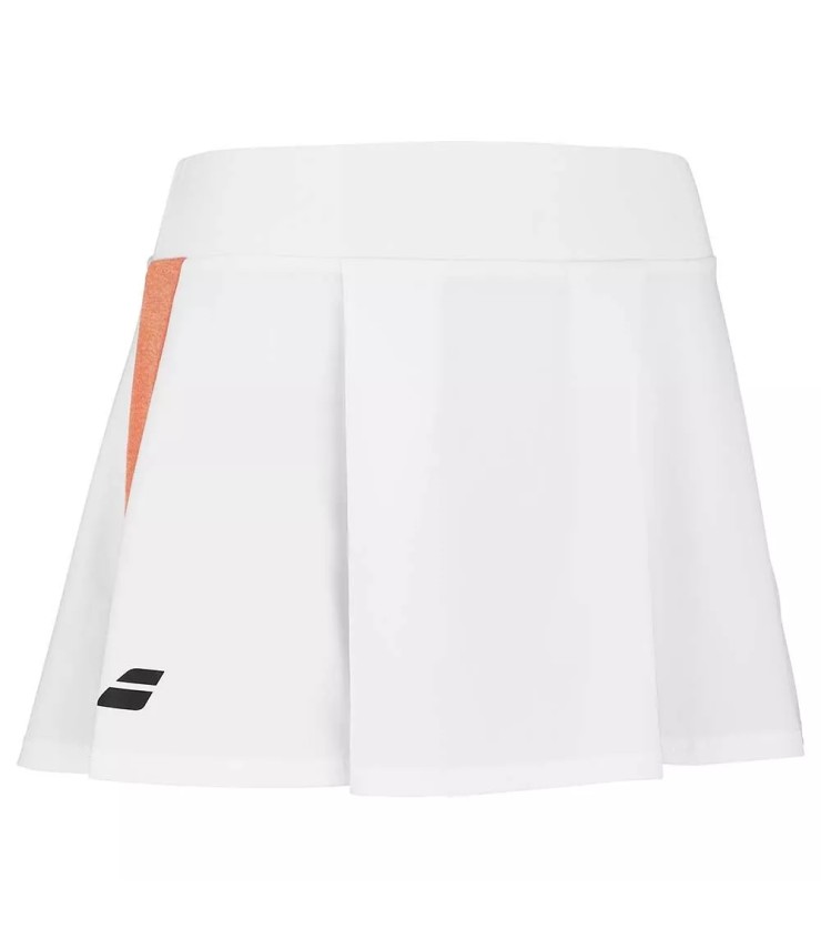 Babolat Play Girl White / Orange 2 Skirt