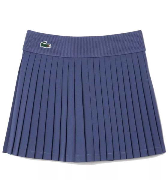 Falda de tenis Lacoste azul oscuro 1