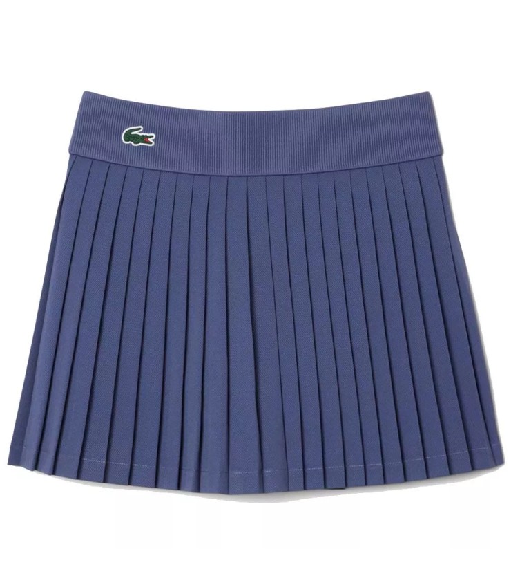 Falda de tenis Lacoste azul oscuro 1