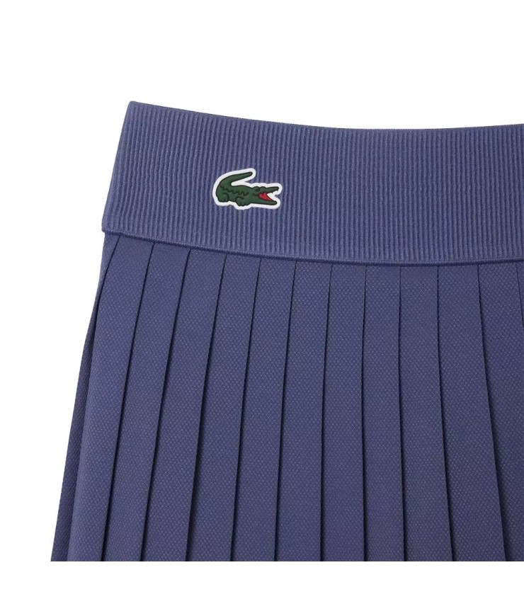 Falda de tenis Lacoste azul oscuro 2