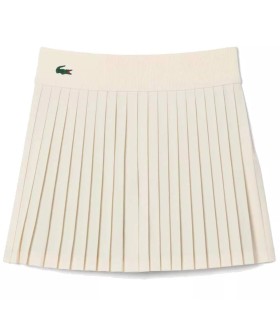 Beige Tennisrock Lacoste 1