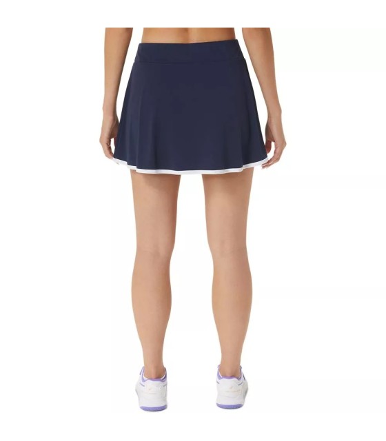 Saia de tênis para as mulheres Asics Marinho Azul 2