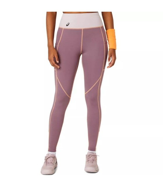 Leggings de Corte Asics para Mujer Malva 1