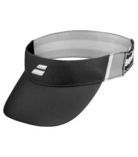 Black / white babolat visor 1