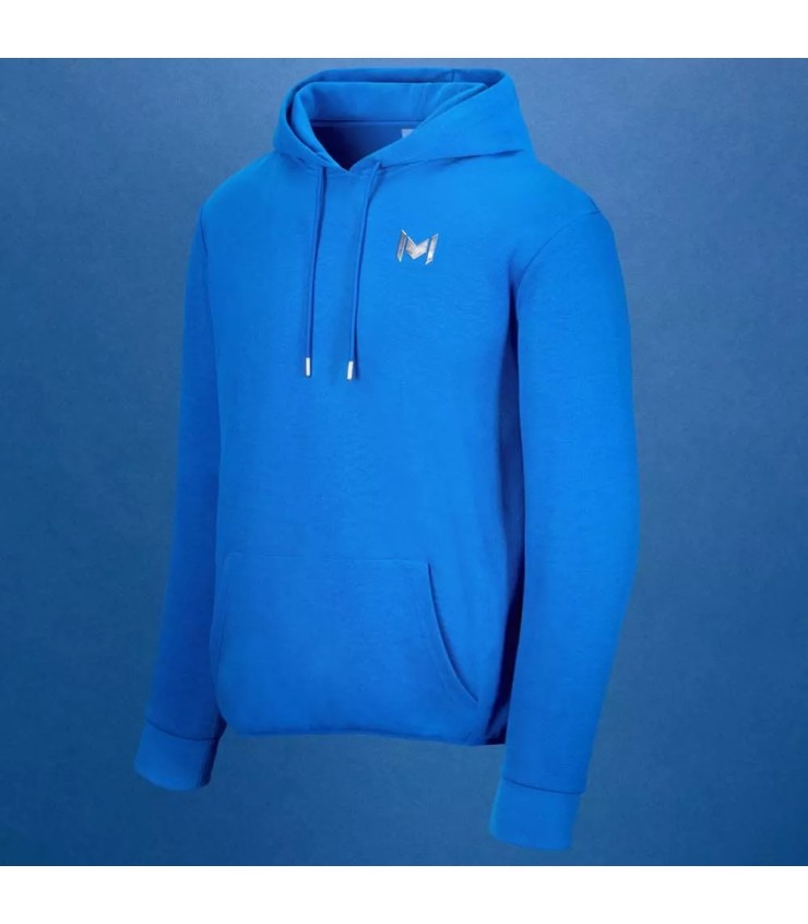 Sweat à capuche Mouratoglou Melbourne Bleu | Ipontennis