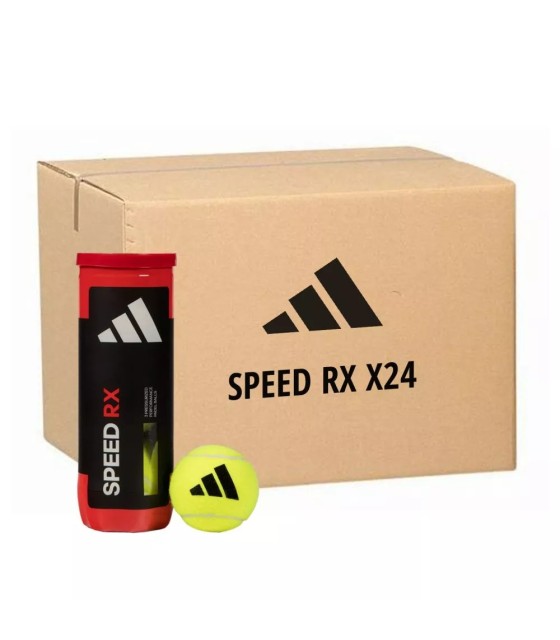 Boîte de 24 bateaux 3 balles Adidas Speed Rx 1