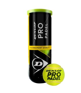 3 Ball Boat Dunlop Pro Padel 1