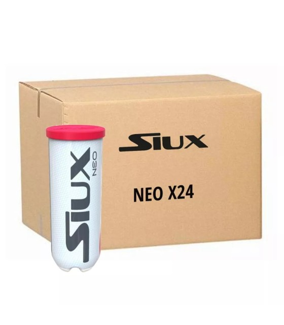 Caja de 24 botes de 3 pelotas Siux Neo 1