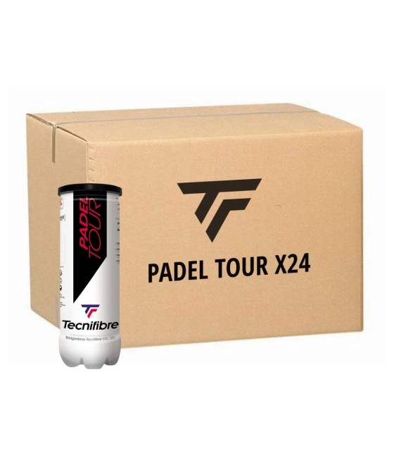 Box mit 24 Bottoms 4 Bälle Technologie Padel Tour 1