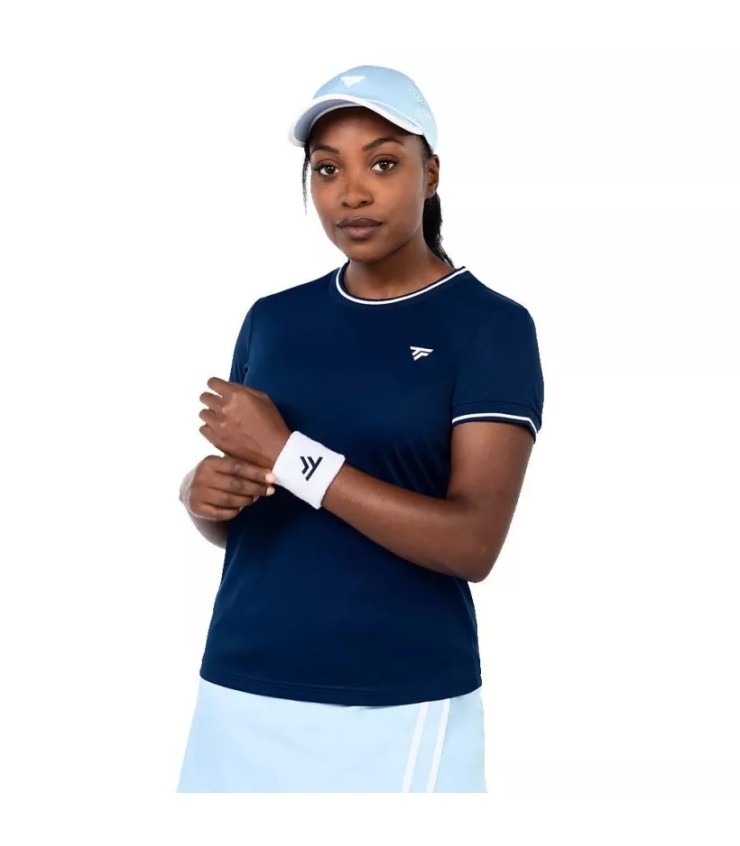 T-shirt da donna Tecno Team Technifibre Blu navy 3