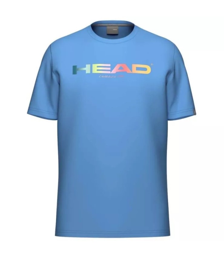 T-shirt Head Rainbow Blue Sky 1